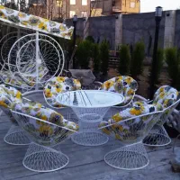 تولیدی صندلی باغی/طرح بامبو/ست ۶ نفره|صندلی و نیمکت|شهریار, شهریار|دیوار