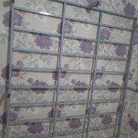 کفی فلزی تخت دو نفره با کفی چوب