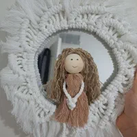 عروسک مکرومه