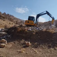 اجاره روزانه وساعتی مینی بیل مکانیکی|خدمات پیشه و مهارت|مارگون, |دیوار