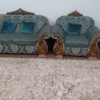 مبل ۷نفره به همراه میز وسط وعسلی|مبلمان خانگی و میز عسلی|آمل, |دیوار