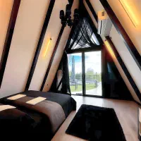 سوئیسی لوکس استخردار گل مریم دهکده ساحلی بندرانزلی|اجارهٔ کوتاه‌مدت ویلا و باغ|رشت, بلوار گیلان|دیوار