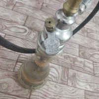 قلیان سوپاپی تنه برنج اصلی|کلکسیون و سرگرمی|امیدیه, |دیوار