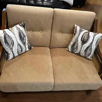 ست مبل چرم و چوب|مبلمان خانگی و میز عسلی|کتالم و سادات شهر, |دیوار