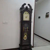 ساعت ایستاده چوبی