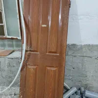 درب چوبی حمام و دسشویی همراه با چارچوب|مصالح و تجهیزات ساختمان|زاهدان, |دیوار
