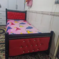 تخت فلزی یک نفره تمیز