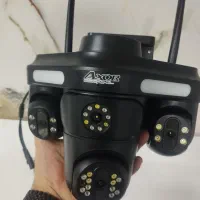 دوربین مداربسته سیمکارتی۶موتور ۳ لنز مدل WQQ871