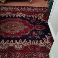 یک جفت فرش دستی 6متری و یک تخته کناره 3متری