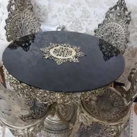 میزناهارخوری برنجی|میز و صندلی غذاخوری|مشهد, فرهنگیان (شهرک غرب)|دیوار