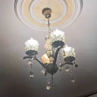 لوستر برنز|لوستر و چراغ آویز|کرمانشاه, |دیوار