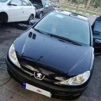پژو ۲۰۶SD V8 فول بی رنگ ۱۳۹۶