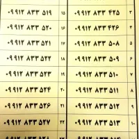 سیم کارت 09912 دائمی