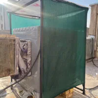 سایه‌بان کولر آبی (کاهش چشمگیر مصرف برق)
