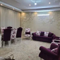 مبل هفت نفره به همراه میز ۸ نفره نهارخوری درحد نو