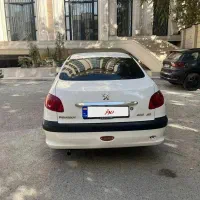 پژو 206 V8 صندوقدار سفید مدل 91|خودرو سواری و وانت|تهران, دزاشیب|دیوار