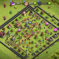 اکانت کلش لول ۲۴ طاق با اکانت کالاف