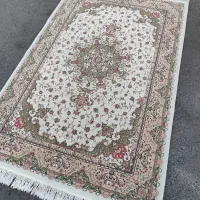 یک جفت فرش قالیچه ۷۰۰ شانه ۱.۵۰ در ۲.۲۵ حد نو|فرش|تبریز, |دیوار