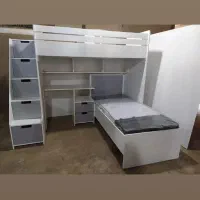 تخت دوطبقه سهند|تخت و سرویس خواب|ماهدشت, |دیوار