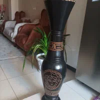 گلدان چوبی در حد نو
