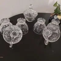 فنجان چای خوری به همراه قندان|ظروف سرو و پذیرایی|رباط‌کریم, رباط‌کریم|دیوار