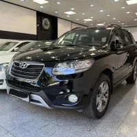 سانتافه ۲۰۱۲ مشکی بدون رنگ ۳۵۰۰