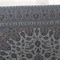 قالی دستباف ۱۲متری نوزده گل معرفتی بوم کرم|فرش|آران و بیدگل, |دیوار