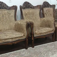 مبل سلطنتی|مبلمان خانگی و میز عسلی|قم, فرهنگیان و شهربانی|دیوار