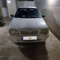 پراید ۱۳۲ سفید شاسی سالم فرمان هیدرولیک