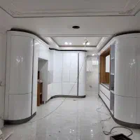 کابینت کمددیواری جاکفشی هایگلاس نئوکلاسیک اقساط