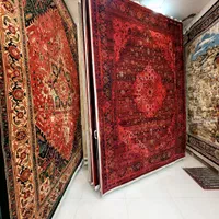 طلایی قرمز ۱۵۰۰ شانه فرش ابراهیم پور|فرش|مشهد, سراب|دیوار