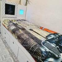 تخت تک نفره ،کشو دار