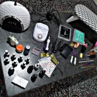 وسایل کاشت ناخن|آرایشی، بهداشتی، درمانی|کرمان, |دیوار