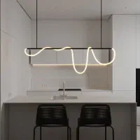 لوستر سقفی مدرن طرح شلنگی ۳۶۰ کد ۷۸۰۰۰۱|لوستر و چراغ آویز|تهران, شهرک چیتگر|دیوار