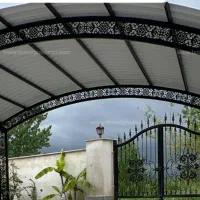 سایبان خودرو شیک و با دوام و ارزان|مصالح و تجهیزات ساختمان|فولادشهر, B2|دیوار