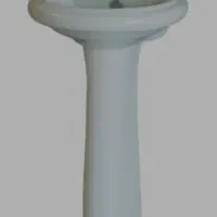 روشویی پایه دار وکر توالت