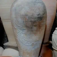 کوزه خمره گلدان سفال خام و پتینه کد 45|صنایع دستی و سایر لوازم تزئینی|تهران, گلستان (شهرک راه آهن)|دیوار