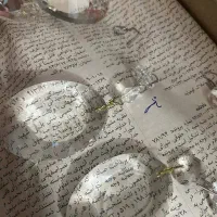 اشک لوستر کریستال در دو اندازه|لوستر و چراغ آویز|اصفهان, ابر|دیوار