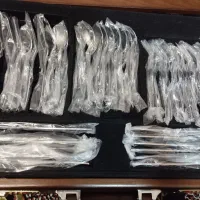 سرویس قاشق چنگال 12نفره استیل ژاپن|ظروف سرو و پذیرایی|قم, پردیسان|دیوار