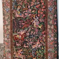 قالی زرع نیم دستباف