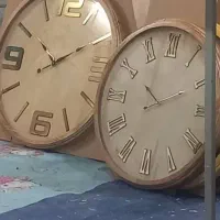 ساعت دیواری تمام چوب در سایزهای ۵۵و۶۵و۷۵و۸۵