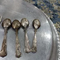 قاشق و چنگال عتیقه و اشرافی