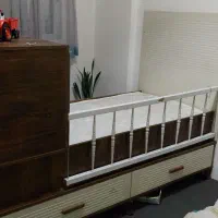 سرویس خواب شیک وسرویس خواب کودک وفرش|تخت و سرویس خواب|همدان, |دیوار