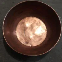 کاسه مسی قدیمی