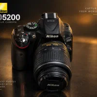 دوربین Nikon D5200  (به همراه لوازم جانبی)