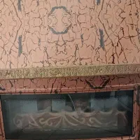 بخاری طرح شومینه|بخاری، هیتر، شومینه|سهند, |دیوار