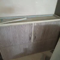 کابینت ظرفشویی و آبچکان . دست ساز