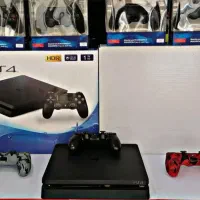 پلی استیشن ۴ کپیخور اسلیم دو دسته PS4 SLIM|کنسول، بازی ویدئویی و آنلاین|تهران, سجاد|دیوار