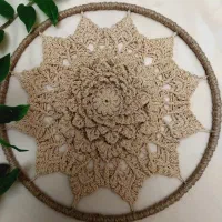 دیوارکوب قلاب بافی|صنایع دستی و سایر لوازم تزئینی|تهران, دهم فروردین|دیوار