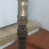 تنه قلیان چوبی و کوزه قلیان